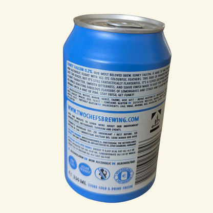 Two Chefs Brewing Funky Falcon 0,2% - Pale Ale sans alcool 33 cl