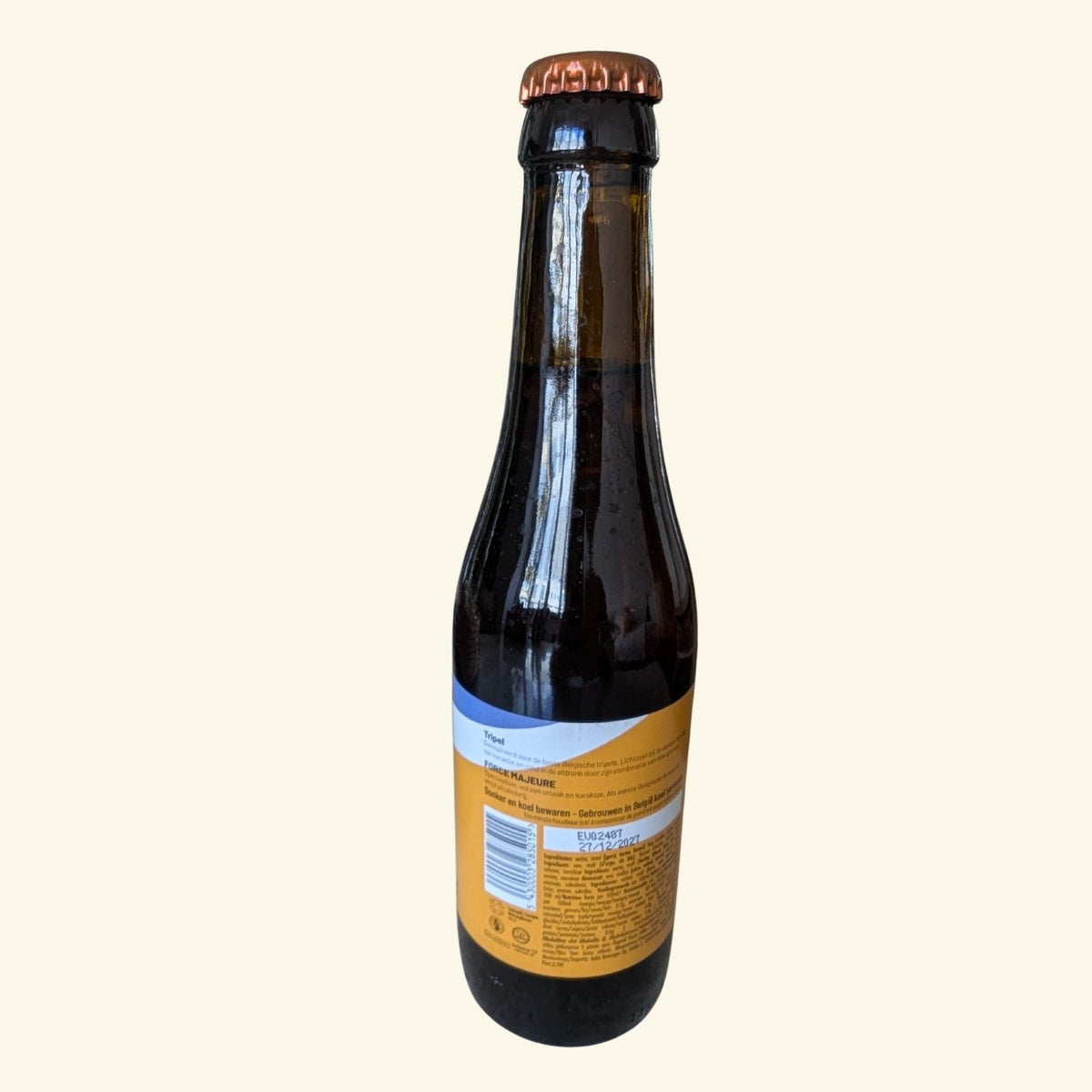 Force Majeure Triple 0,3% - Triple belge sans alcool