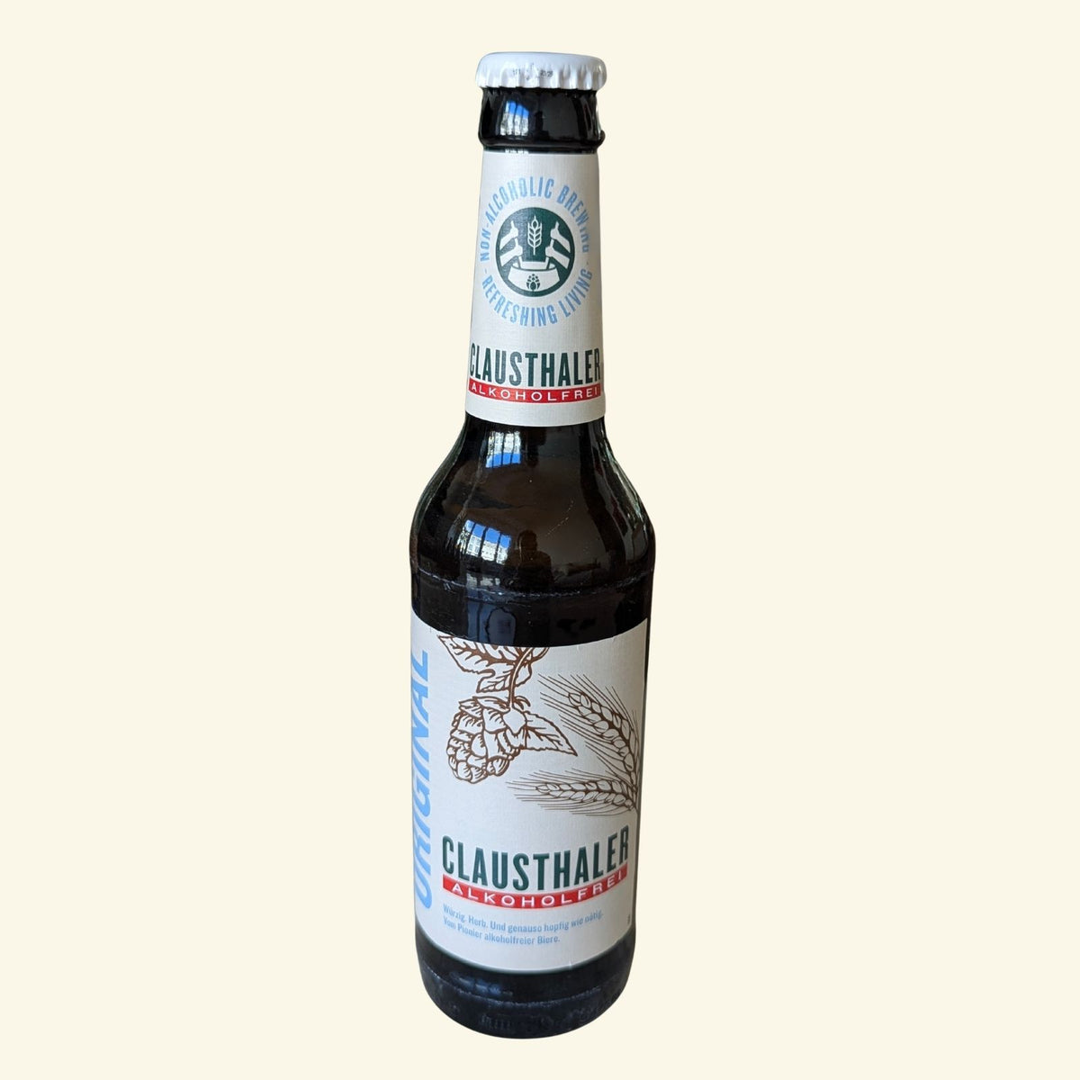 Clausthaler Original Alkoholfrei - Bière allemande sans alcool 33 cl