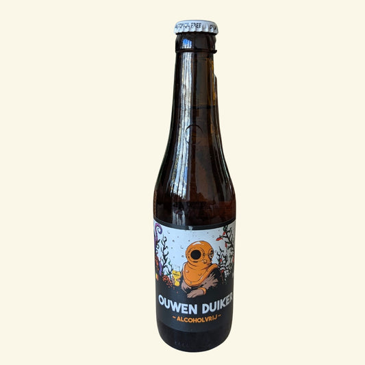 Ouwen Duiker Alcoholvrij 0,4% - Bière belge sans alcool 33 cl
